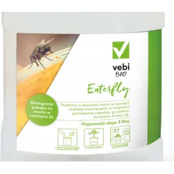 VEBI PUŁAPKA NA MUCHY ENTERFLY 3L XXL SKUTECZNA